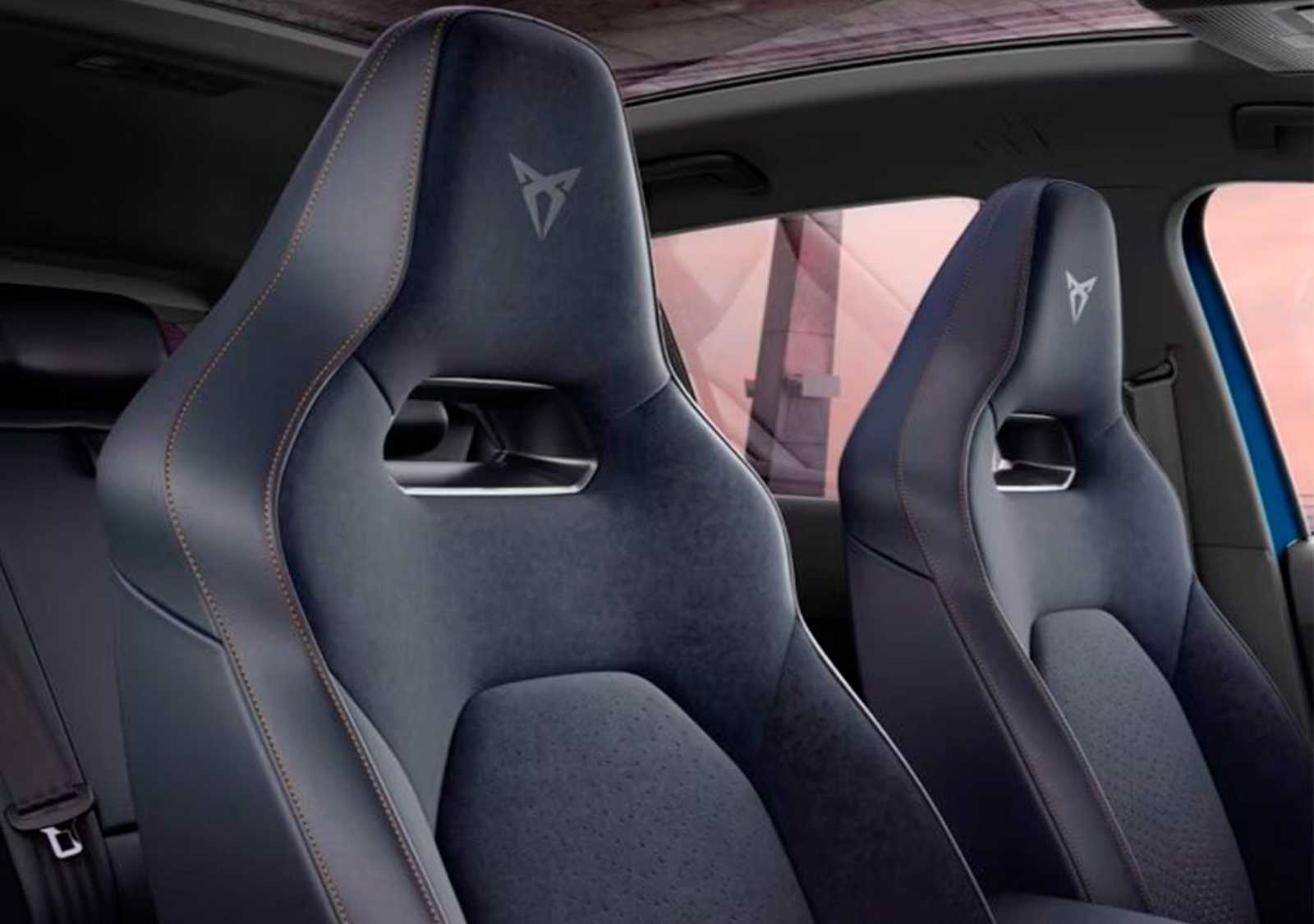 CUPRA Born Asientos de piel CUPRA Born Logo
